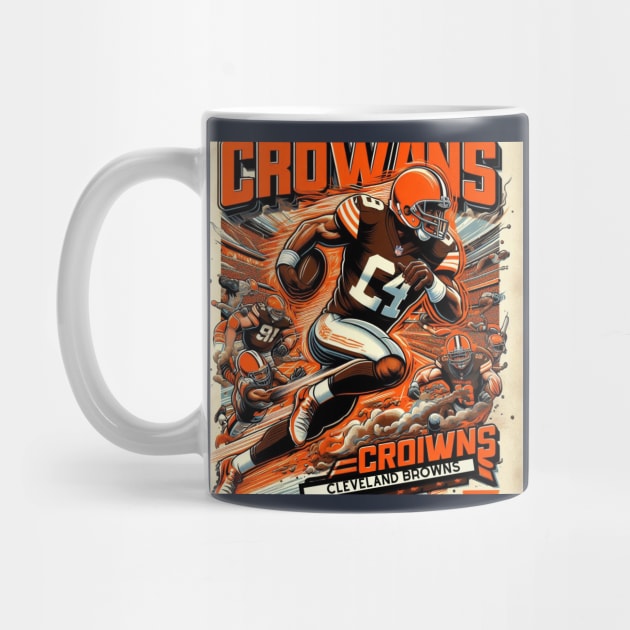 Cleveland browns by Winshop